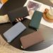 Women’s Bags Manufacturers Canvas Wallet Women's Long Simple Zipper Clutch Large Capacity Handbag Mobile Phone Bag Trendy_viptrois.com
