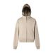 Men's Clothing Zipper Jacket Couple Style Polar Fleece Hooded Sweatshirt Plaid Hooded Sweatshirt Jacket Simple_viptrois.com