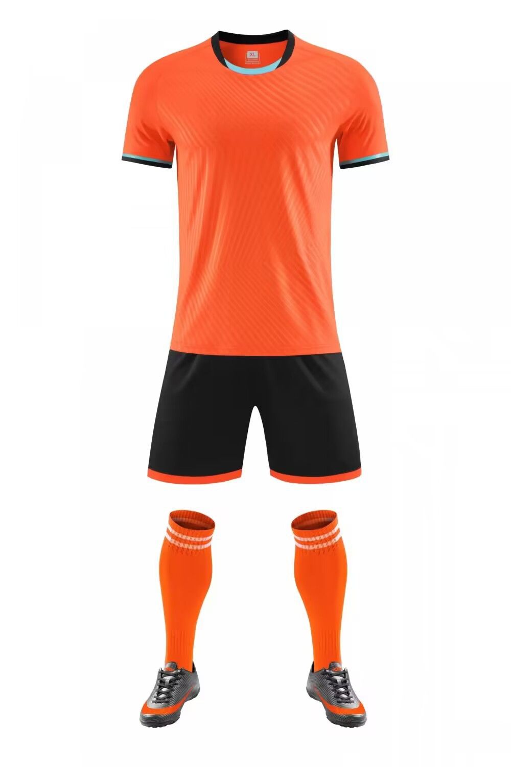 Men's Clothing children's short-sleeved competition training suits foreign trade jerseys DIY men's and women's football suits cross-border_viptrois.com