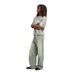 Men's Wide Leg Retro High Street Style Straight Loose Casual Trousers Light Color Fashion_viptrois.com