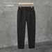 Men's British Style Casual Trousers Simple Flowing Korean Trendy Tapered Long Suit Dress Pants_viptrois.com