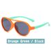 Kids'sunglasses Children's ultra-light silicone polarized sunglasses UV protection cute trend cool baby sunglasses travel sunglasses_viptrois.com