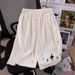 Men's Clothing Loose Breathable Straight Pants Versatile Comfortable Waffle Shorts Casual Sports Five Points Casual Pants_viptrois.com