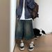 Men's Clothing High Street Patchwork Denim Shorts New Style Distressed Casual Versatile Wide Leg Cropped Pants_viptrois.com