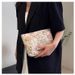 Women's Clutches & Evening Bags Gentle Cosmetic Bag Embossed Portable Travel Storage Wash Bag Large Canvas Cosmetic Bag_viptrois.com