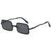 Men's Sunglasses Fashion Sunglasses Internet Celebrity Sunglasses For Men And Women Punk Style Retro Square Frame Sunglasses_viptrois.com