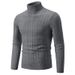 Loom Loom 2023 Foreign Trade Autumn Winter New European And American Men's Fashion Trend Jacquard Pullover Casual Knitted Sweater_viptrois.com