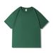 New 210g Combed Pure Cotton Loose Short-sleeved T-shirt For Summer 2025_viptrois.com