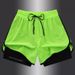 2025 Sports Shorts For Men, Running, Fitness, Basketball, Beach Pants, Lined, Outer Wear, Summer, Ice Silk, Swimming Shorts_viptrois.com
