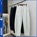 men's casual jogger pants relaxed fit drawstring waist streetwear sweatpants (black/gray)_viptrois.com