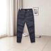 Men's Korean Style Trendy Solid Color Casual Pants Simple Draped Slim Fit Long Trousers for Spring And Autumn_viptrois.com