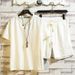 Men's Clothing Cotton And Linen Short Sleeved Shorts Suit Men's Chinese Style Summer Trend Middle Aged Dad Linen Casual Sports Two Piece Suit_viptrois.com