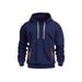 Men's Clothing Sweatshirt Casual Sports Hoodie Autumn And Winter Top Arm Pocket Zipper Hoodie_viptrois.com