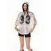 Hollow Zipper Hooded Jersey Men And Women , Unique Design, Loose Short-Sleeve_viptrois.com