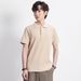 Men's Clothing 2024 New Pit Stripe Mercerized Knitted Polo Shirt Short Sleeved Summer Tops Lapel Men's T Shirt_viptrois.com