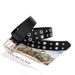 New Punk Fashion Versatile Simple Square Rivet Belt For Jeans And Suit Pants_viptrois.com
