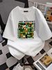 Vtg Pat Metheny Music Tour Heavy Cotton White T-Shirt Soft Casual Comfortable Graphic Breathable Fashion Slightly Streetwear Stylish Stretched_viptrois.com