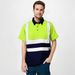 Men's Clothing Road Construction Long Sleeve Reflective Polo Shirt Work Clothes Lapel Quick Dry Safety Construction Worker Tops_viptrois.com