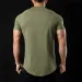 Men's T-Shirts Plain T Shirt Men Fashion Tee Shirts Summer Cotton Short Sleeve Tshirt Fitness Mens Gym Clothing Casual Sports T Shirts 230606_viptrois.com