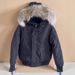Men's Clothing Down Jacket 01 Pilot Jacket Unisex Real Wolf Fur Coat_viptrois.com