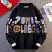Pure Cross-Border Foreign Trade Knitted Sweater Men's Autumn Winter New Fashion Pullover Long Sleeve_viptrois.com