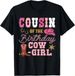 T-shirtcousin Of The Birthday Girl Western 2026 Cowgirl Themed 2n_viptrois.com