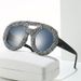 New Cross Border Double Beam Large Frame Round Sunglasses Luxury Full Diamond Personality Retro Catwalk Contrast Color Sunglasses Female Party_viptrois.com