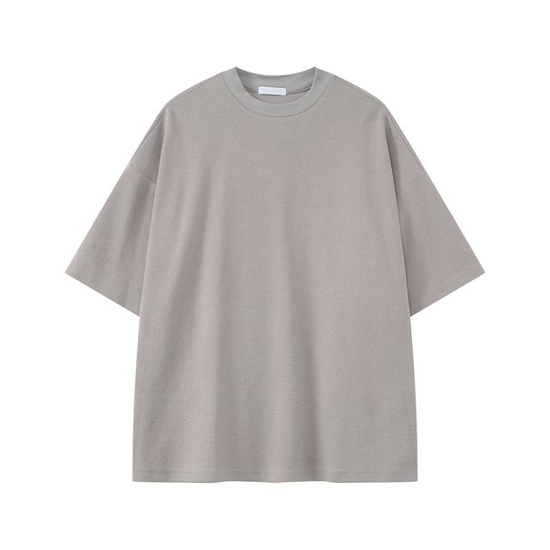 Nordmann MTLCLOTHES Men's Clothing|Korean Style Solid Color Simple Loose Comfortable Versatile Sports Casual Short Sleeve Set_viptrois.com