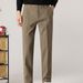 Men's Clothing Winter retro warm woolen trousers men straight slim casual men's trousers autumn and winter style urban suit trousers men_viptrois.com