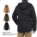 Men's Heavyweight Washed Cotton Jacket – Fleece-Lined Winter Coat With Hood (Army Green/Navy/Khaki)_viptrois.com
