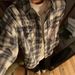 Men's Clothing Street Rock Character Print Plaid Long Sleeved Shirt Spring And Autumn New Retro Casual Versatile Shirt Jacket_viptrois.com