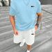 Summer Casual Suit Men's Short Sleeved T Shirt Sports Shorts Running Two Piece Suit_viptrois.com