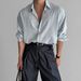 Men's Clothing Striped Long Sleeved Shirt Men's Spring And Summer Light Mature Style Casual Non Iron Blue Light Sun Protection Shirt_viptrois.com