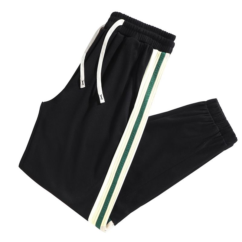Men's Casual Sportswear Set Half-Zip Hoodie & Jogger Pants Stylish Color Block Matching Outfit (5XL-11XL)_viptrois.com