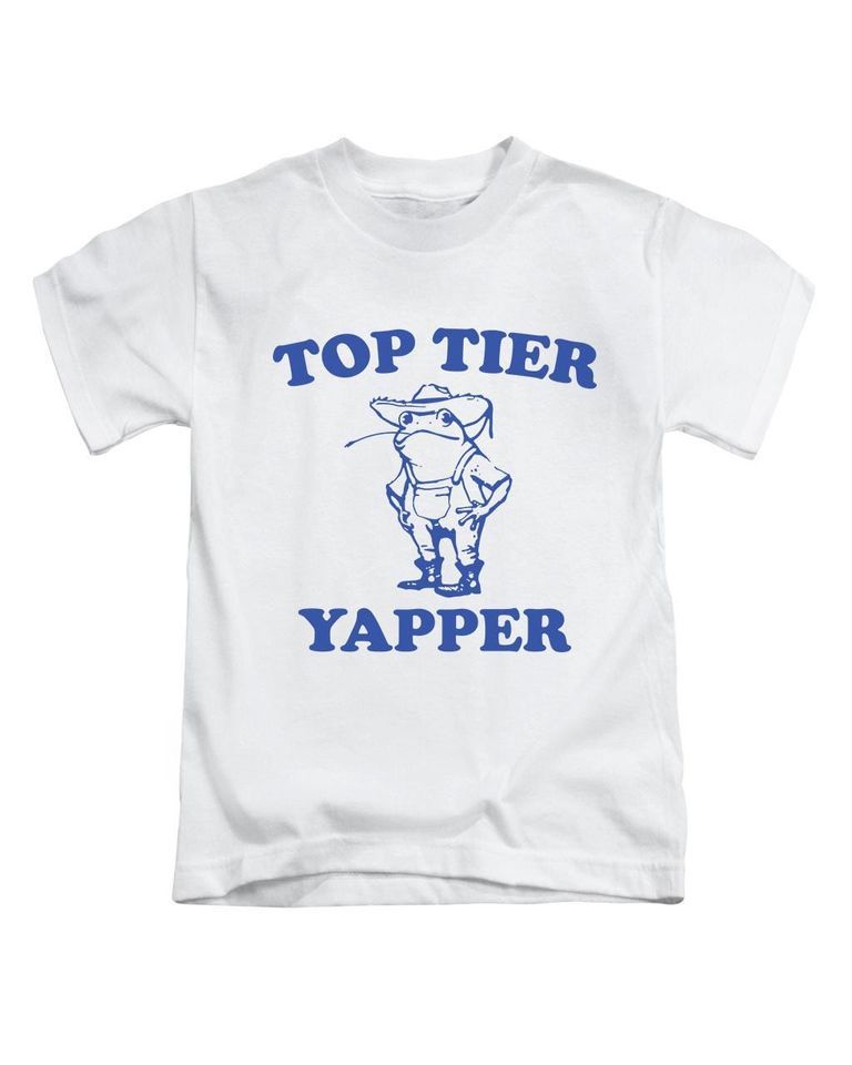 op Tier Yapper Adults T-Shirt Mens Womens Tees Top Funny Yap Meme Tee Top New Classic T-Shirt Mens Womens Tees Top_viptrois.com