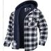 Pure 2023 Foreign Trade Hot-Selling Men's Clothing European And American Style Autumn Winter Thickened Cotton Plaid Long_viptrois.com