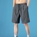 Men's Clothing Men's Shorts Summer Thin Large Size Casual Beach Pants Sports Ice Silk Loose Casual Shorts_viptrois.com