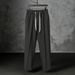 Men's Slim-Fit Chino Pants – Stretch Waist & Straight Leg Dress Pants For Work & Casual (S-3XL, Black/Khaki/White/Charcoal/Coffee)_viptrois.com