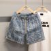 Men's Clothing Beach Pants Thin Summer Three Quarter Pants Trend New Loose Color Matching Casual Sports Men's Fashion Shorts_viptrois.com