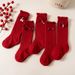Mother & Kids Children's socks autumn and winter style long socks girls baby socks cotton calf socks princess style cute bow_viptrois.com