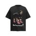 Men's Clothing Cartoon Dachshund Print Short Sleeved T Shirt For Summer Men And Women Loose Casual Couple Tops_viptrois.com
