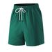 Men's Clothing Shorts Summer Style Trend Cool Thin Shorts Men's Large Size Straight Pants_viptrois.com