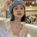 Denim Beret Hat For Women, Spring And Autumn Korean Style, Versatile, Face Slimming, Painter Internet Celebrity, Large_viptrois.com