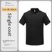 Men's Clothing Chef Work Clothes Short Sleeve Summer Thin Breathable Catering Fast Food Restaurant Hot Pot Restaurant Hotel Back Kitchen_viptrois.com