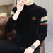 New Autumn And Winter Knitwear For Men, High-quality Mink Fur Sweater For Warmth, Semi High Neck Base_viptrois.com