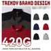 Unisex Heavyweight 420g Terry Cloth Zip-Up Cardigan Jacket - Stand Collar, Oversized Fit, Soft & Breathable For Men & Women_viptrois.com