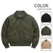 Men's Vintage Bomber Jacket – Classic Military Aviator Style (Lightweight Cotton, Relaxed Fit, Retro Casual Jacket For Urban & Travel Wear)_viptrois.com