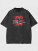 Urban Style T Shirt Urban Legend Graphic Design Distressed Cotton Oversized Fit Men Streetwear Casual Wear_viptrois.com