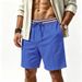 Men's Loose Waffle Color Block Sporty Casual Hawaiian Beach Shorts Trendy_viptrois.com