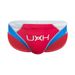 UXH Men's Color Block Sexy Sports Fitness Quick-Dry Triangle With Visible Stitching Fashion Swim Trunks_viptrois.com